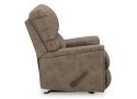 Faux Leather Manual Recliner Armchair in Brown Colour - Nankin